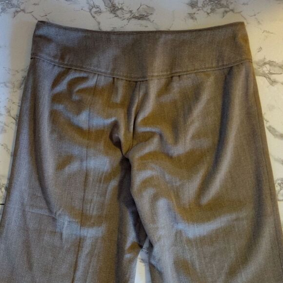 Lane Bryant Y2K Brown Sailor Front High Rise Wide Leg Capri Pants Plussize 14 - Picture 10 of 14